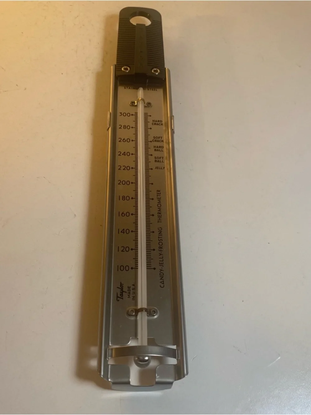Vintage Taylor Candy & Jelly Thermometer With Original Box